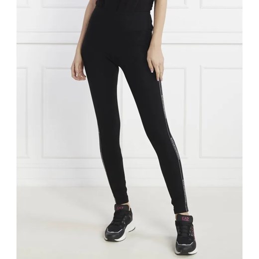 EA7 Legginsy | Slim Fit ze sklepu Gomez Fashion Store w kategorii Spodnie damskie - zdjęcie 184513269