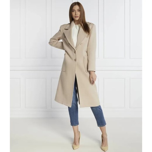Patrizia Pepe Wełniany płaszcz ze sklepu Gomez Fashion Store w kategorii Płaszcze damskie - zdjęcie 184513318