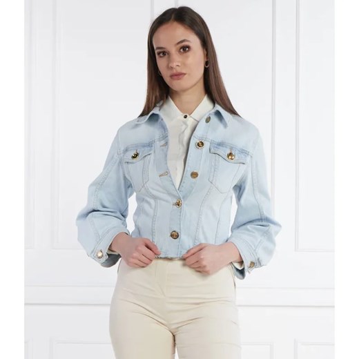 Pinko Kurtka jeansowa BOB GIUBBINO | Cropped Fit ze sklepu Gomez Fashion Store w kategorii Kurtki damskie - zdjęcie 184513387
