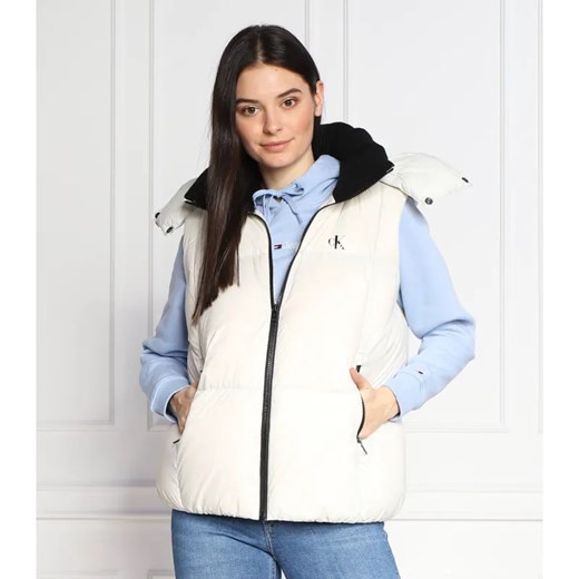 Calvin Klein Jeans Puchowy bezrękawnik | Relaxed fit ze sklepu Gomez Fashion Store w kategorii Kamizelki damskie - zdjęcie 184513408