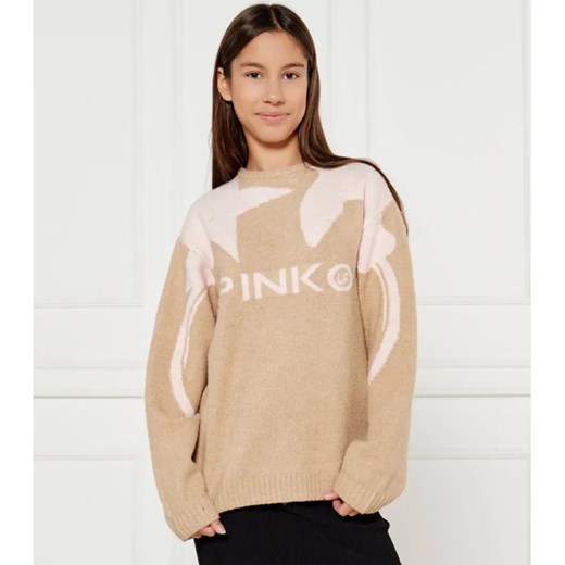 Pinko UP Sweter | Loose fit ze sklepu Gomez Fashion Store w kategorii Swetry dziewczęce - zdjęcie 184513585