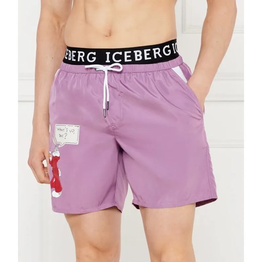 Iceberg Szorty kąpielowe Ice Iceberg X Warner ze sklepu Gomez Fashion Store w kategorii Kąpielówki - zdjęcie 184513617