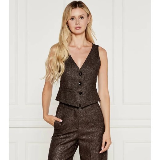 Marella Kamizelka | Regular Fit | z dodatkiem wełny ze sklepu Gomez Fashion Store w kategorii Kamizelki damskie - zdjęcie 184513648