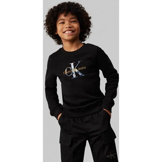 Calvin Klein Jeans Bluza | Regular Fit ze sklepu Gomez Fashion Store w kategorii Bluzy chłopięce - zdjęcie 184513657