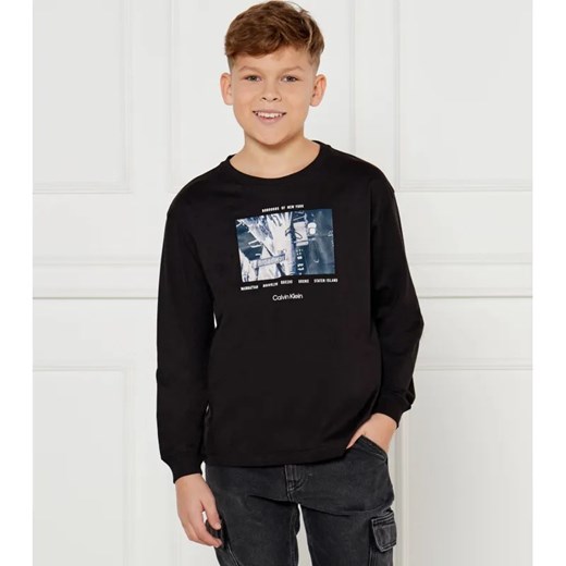 Calvin Klein Jeans Longsleeve | Regular Fit ze sklepu Gomez Fashion Store w kategorii T-shirty chłopięce - zdjęcie 184513788