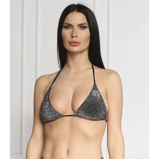 Karl Lagerfeld Góra od bikini ikonik 2.0 lurex ze sklepu Gomez Fashion Store w kategorii Stroje kąpielowe - zdjęcie 184513917