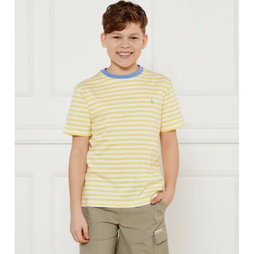 POLO RALPH LAUREN T-shirt | Regular Fit ze sklepu Gomez Fashion Store w kategorii T-shirty chłopięce - zdjęcie 184514029