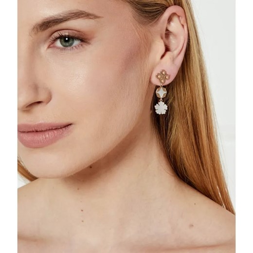 TORY BURCH Kolczyki Kira Clover Linear Tory Burch One Size promocyjna cena Gomez Fashion Store