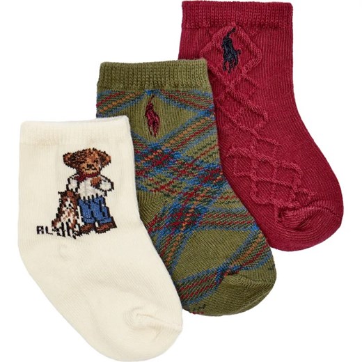 POLO RALPH LAUREN Skarpety 3-pack ze sklepu Gomez Fashion Store w kategorii Skarpetki dziecięce - zdjęcie 184514129