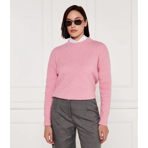 Samsøe Samsøe Wełniany sweter ANOUR | Loose fit ze sklepu Gomez Fashion Store w kategorii Swetry damskie - zdjęcie 184514166
