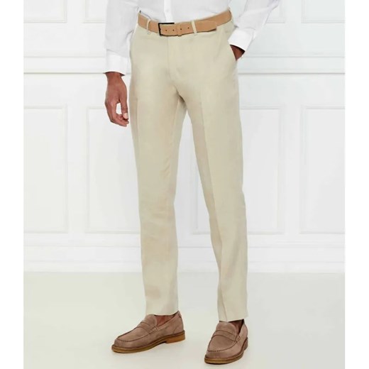 TIGER OF SWEDEN Lniane spodnie | Regular Fit ze sklepu Gomez Fashion Store w kategorii Spodnie męskie - zdjęcie 184514217