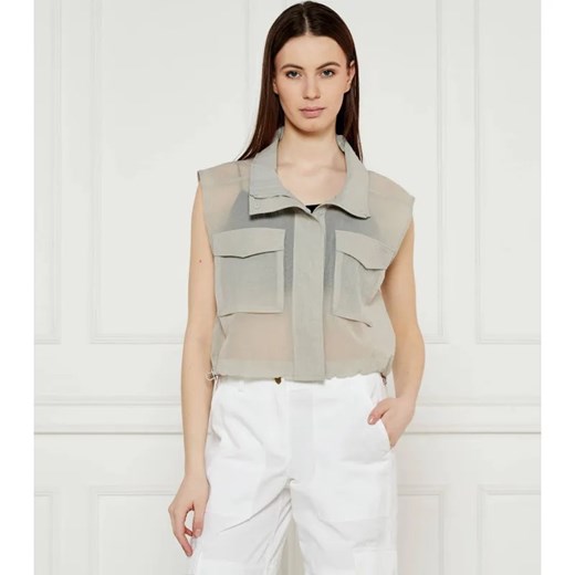 Pinko Kamizelka | Regular Fit ze sklepu Gomez Fashion Store w kategorii Kamizelki damskie - zdjęcie 184514367