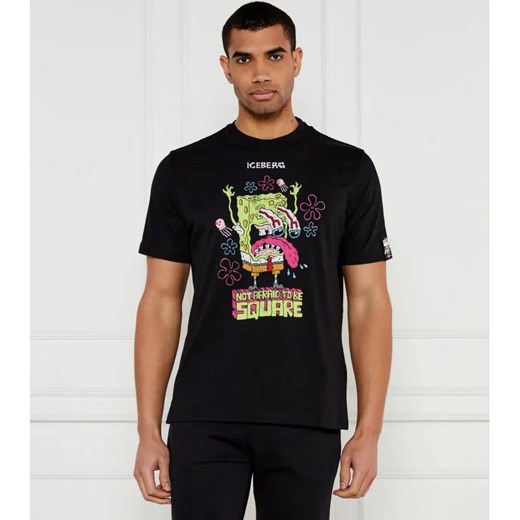 Iceberg T-shirt Iceberg x Spongebob | Regular Fit Iceberg M Gomez Fashion Store okazyjna cena