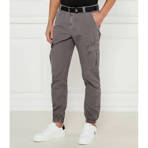 Tommy Jeans Spodnie cargo Ryan | Regular Fit ze sklepu Gomez Fashion Store w kategorii Spodnie męskie - zdjęcie 184514399