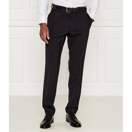 BOSS BLACK Wełniane spodnie H-Lenon-MM-224 | Regular Fit ze sklepu Gomez Fashion Store w kategorii Spodnie męskie - zdjęcie 184514407