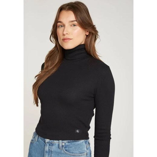 Calvin Klein Jeans Golf | Slim Fit ze sklepu Gomez Fashion Store w kategorii Bluzki damskie - zdjęcie 184514408