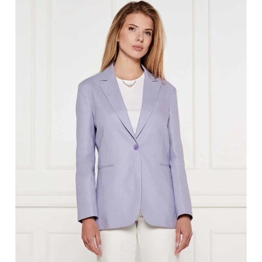 Liu Jo Lniana marynarka | Regular Fit ze sklepu Gomez Fashion Store w kategorii Marynarki damskie - zdjęcie 184514426