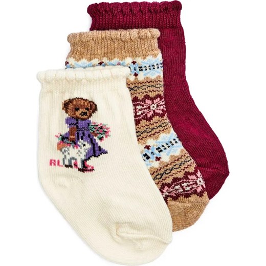POLO RALPH LAUREN Skarpety 3-pack ARAN ISLS ze sklepu Gomez Fashion Store w kategorii Skarpetki dziecięce - zdjęcie 184514479