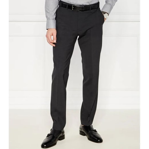 BOSS BLACK Wełniane spodnie H-Lenon-MM-224 | Regular Fit ze sklepu Gomez Fashion Store w kategorii Spodnie męskie - zdjęcie 184514506