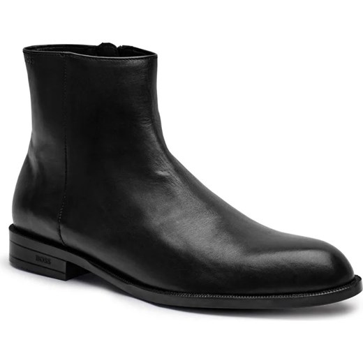 BOSS BLACK Skórzane buty wysokie Tayil ze sklepu Gomez Fashion Store w kategorii Buty zimowe męskie - zdjęcie 184514517
