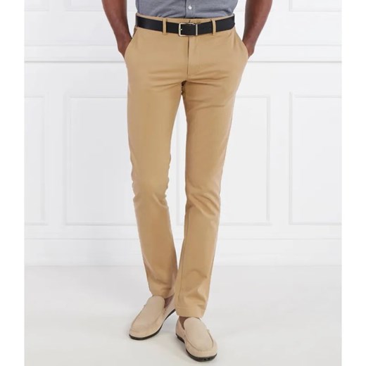 Tommy Hilfiger Spodnie chino | Slim Fit | pima ze sklepu Gomez Fashion Store w kategorii Spodnie męskie - zdjęcie 184514549