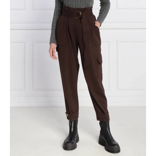 LAUREN RALPH LAUREN Spodnie cargo ZAAK ANKLE | Regular Fit ze sklepu Gomez Fashion Store w kategorii Spodnie damskie - zdjęcie 184514637