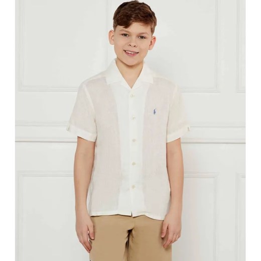 POLO RALPH LAUREN Lniana koszula | Loose fit Polo Ralph Lauren 122/128 Gomez Fashion Store wyprzedaż
