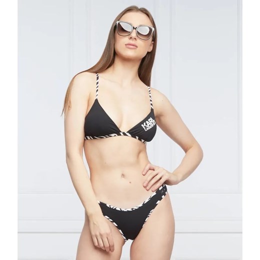 Karl Lagerfeld Góra od bikini Zebra ze sklepu Gomez Fashion Store w kategorii Stroje kąpielowe - zdjęcie 184514695