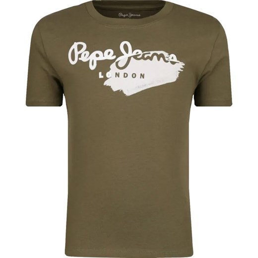 Pepe Jeans London T-shirt CELIO | Regular Fit ze sklepu Gomez Fashion Store w kategorii T-shirty chłopięce - zdjęcie 184514809