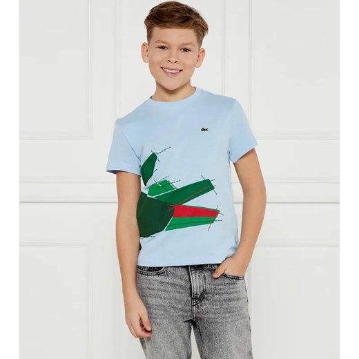 Lacoste T-shirt | Regular Fit ze sklepu Gomez Fashion Store w kategorii Bluzki dziewczęce - zdjęcie 184514828