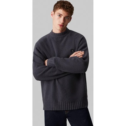 Calvin Klein Jeans Sweter | Loose fit ze sklepu Gomez Fashion Store w kategorii Swetry męskie - zdjęcie 184514838