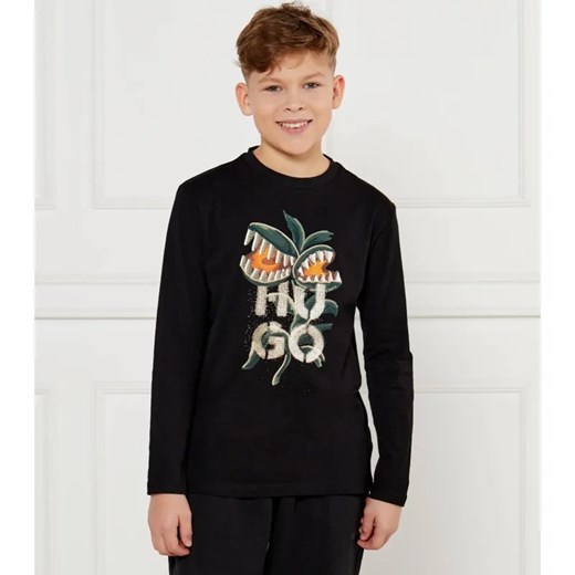 HUGO KIDS Longsleeve | Regular Fit ze sklepu Gomez Fashion Store w kategorii T-shirty chłopięce - zdjęcie 184514857