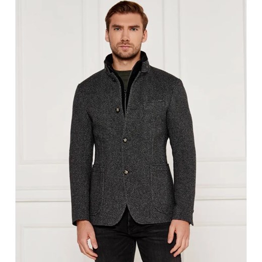 Joop! Wełniana marynarka Hectar | Slim Fit ze sklepu Gomez Fashion Store w kategorii Kurtki męskie - zdjęcie 184514918