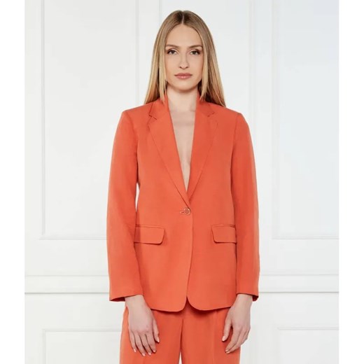 Liu Jo Marynarka | Regular Fit | z dodatkiem lnu ze sklepu Gomez Fashion Store w kategorii Marynarki damskie - zdjęcie 184514937