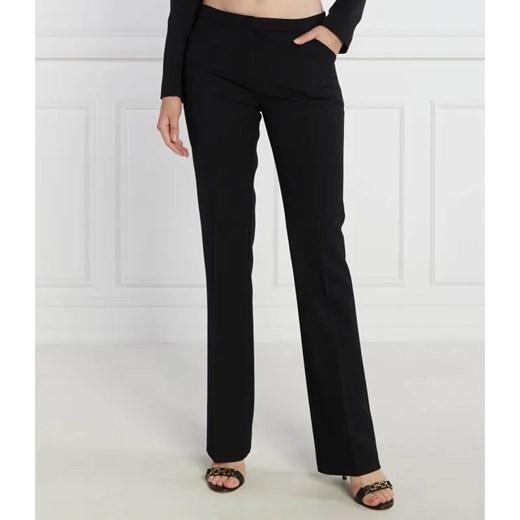 Pinko Spodnie | Regular Fit | z dodatkiem wełny ze sklepu Gomez Fashion Store w kategorii Spodnie damskie - zdjęcie 184515058