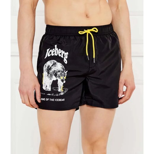 Iceberg Szorty kąpielowe | Regular Fit ze sklepu Gomez Fashion Store w kategorii Kąpielówki - zdjęcie 184515078