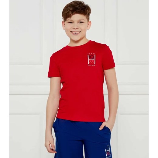 Tommy Hilfiger T-shirt | Regular Fit ze sklepu Gomez Fashion Store w kategorii T-shirty chłopięce - zdjęcie 184515097