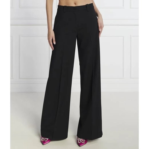 Pinko Spodnie | Loose fit | z dodatkiem wełny ze sklepu Gomez Fashion Store w kategorii Spodnie damskie - zdjęcie 184515148