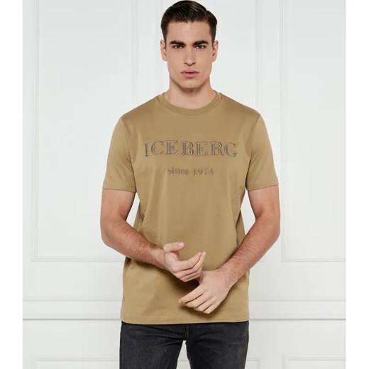 Iceberg T-shirt | Regular Fit ze sklepu Gomez Fashion Store w kategorii T-shirty męskie - zdjęcie 184515197