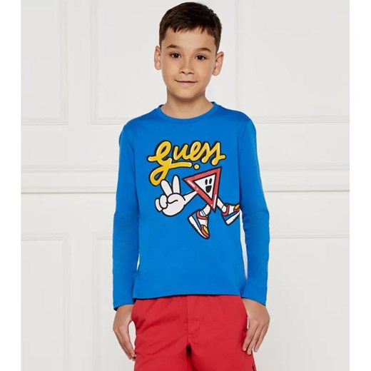 Guess Longsleeve | Regular Fit ze sklepu Gomez Fashion Store w kategorii T-shirty chłopięce - zdjęcie 184515208