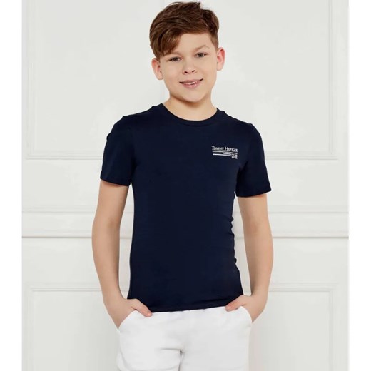 Tommy Hilfiger T-shirt | Regular Fit ze sklepu Gomez Fashion Store w kategorii T-shirty chłopięce - zdjęcie 184515275