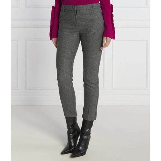 Pinko Spodnie | Regular Fit | z dodatkiem wełny ze sklepu Gomez Fashion Store w kategorii Spodnie damskie - zdjęcie 184515295