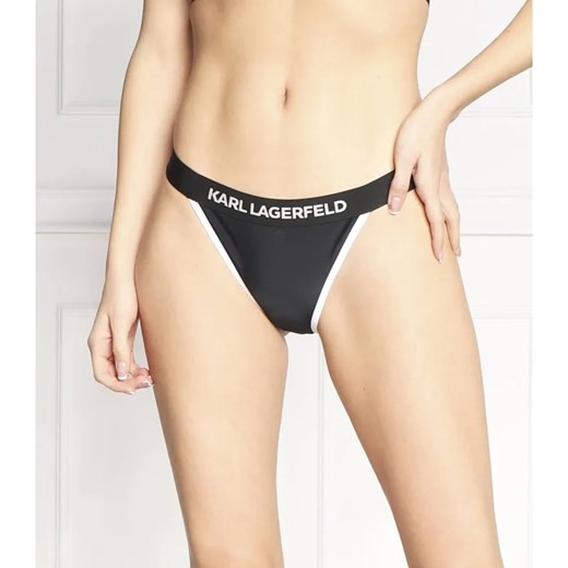 Karl Lagerfeld Dół od bikini w/ logo elastic ze sklepu Gomez Fashion Store w kategorii Stroje kąpielowe - zdjęcie 184515376