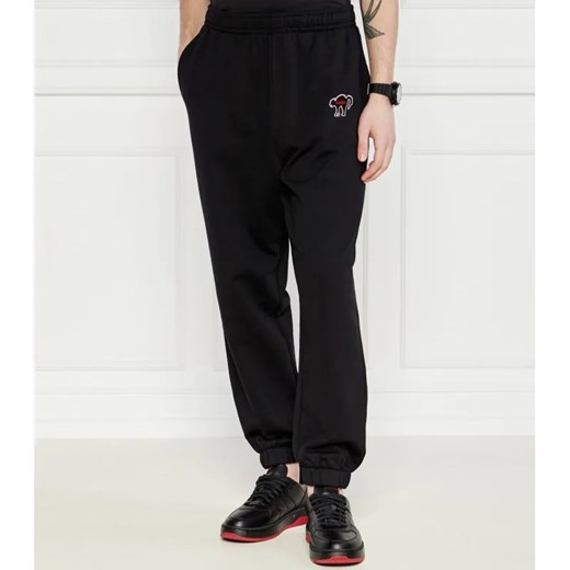 HUGO Spodnie dresowe Dunbello | Relaxed fit ze sklepu Gomez Fashion Store w kategorii Spodnie męskie - zdjęcie 184515449