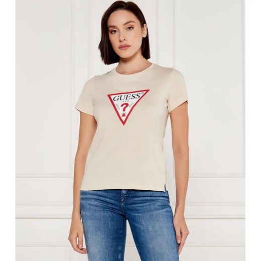 GUESS T-shirt | Regular Fit ze sklepu Gomez Fashion Store w kategorii Bluzki damskie - zdjęcie 184515458