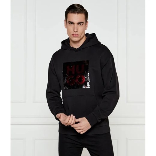 HUGO Bluza Deseqino | Relaxed fit ze sklepu Gomez Fashion Store w kategorii Bluzy męskie - zdjęcie 184515466