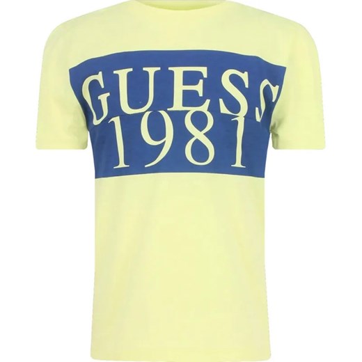 Guess T-shirt | Regular Fit ze sklepu Gomez Fashion Store w kategorii T-shirty chłopięce - zdjęcie 184515495