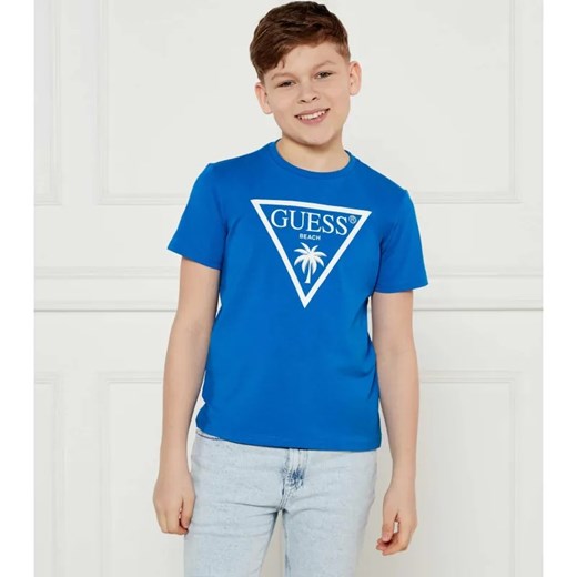 Guess T-shirt | Regular Fit ze sklepu Gomez Fashion Store w kategorii T-shirty chłopięce - zdjęcie 184515535