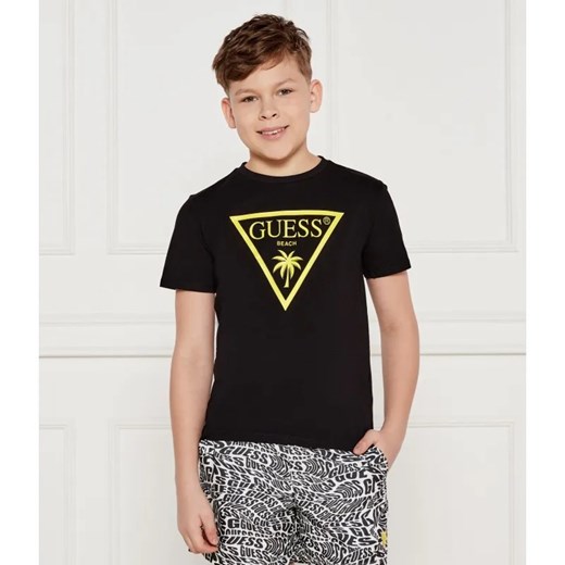 Guess T-shirt | Regular Fit ze sklepu Gomez Fashion Store w kategorii T-shirty chłopięce - zdjęcie 184515678