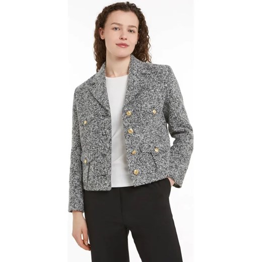 Tommy Hilfiger Żakiet | Loose fit | z dodatkiem wełny ze sklepu Gomez Fashion Store w kategorii Marynarki damskie - zdjęcie 184515726